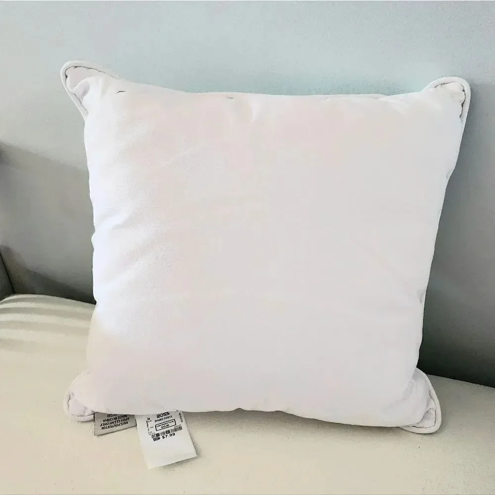 Stratford Home Sea Marine Animal Throw Pillow Nautical Ocean Blu 18x18 Sea Life